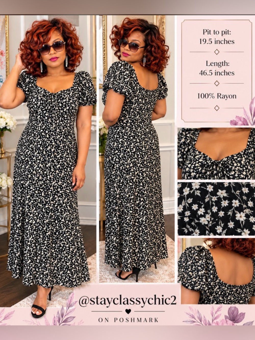 No Boundaries Floral Dress